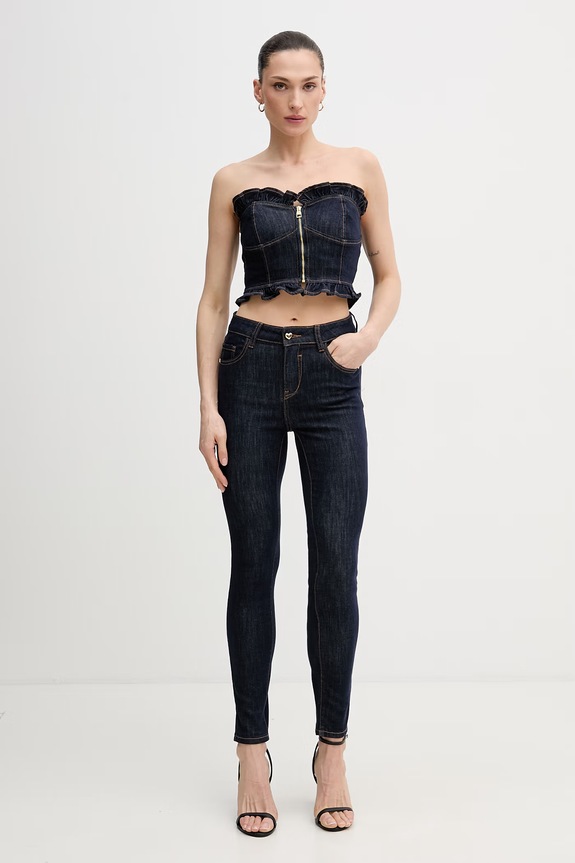 Gaudi jeansy 611BD26001 granatowy SS26