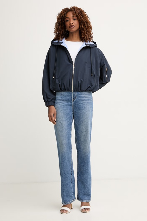 Guess jeansy relaxed fit damskie GAIA W6GA11.D0842 niebieski SS26