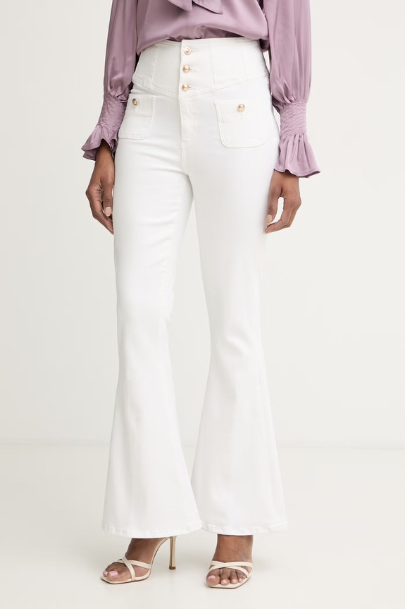 Guess női flare KAIRA fehér W6GA14.D0857