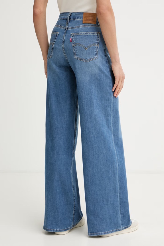 Ruházat Levi's wide leg női 728 HR WIDE LEG 0039B.0021 kék