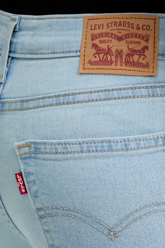 Τζιν παντελόνι Levi's 725 HIGH RISE BOOTCUT μπλε 18759.0201