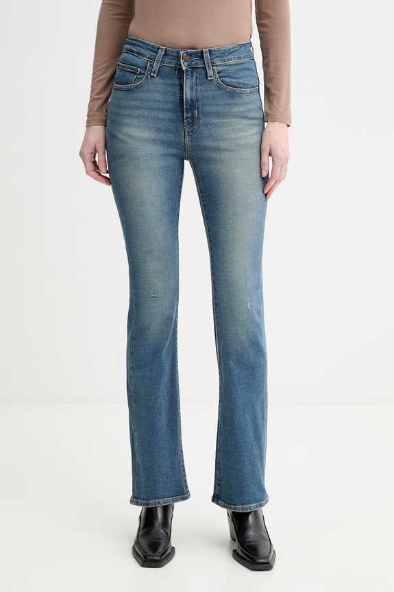 Τζιν παντελόνι Levi's 725 HIGH RISE BOOTCUT μπλε 18759.0278