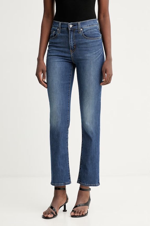 Τζιν παντελόνι Levi's 724 HIGH RISE STRAIGHT μπλε 18883.0440