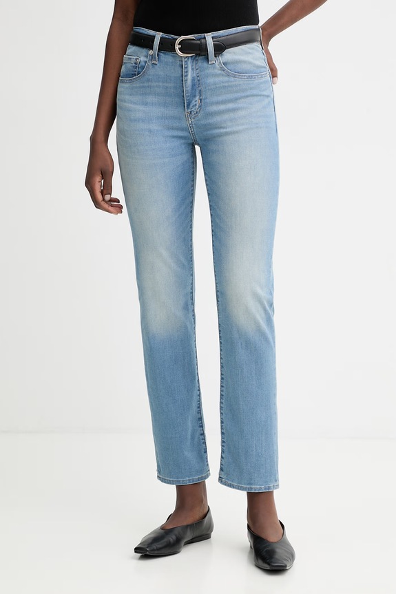 Traperice Levi's 724 HIGH RISE STRAIGHT plava 18883.0441