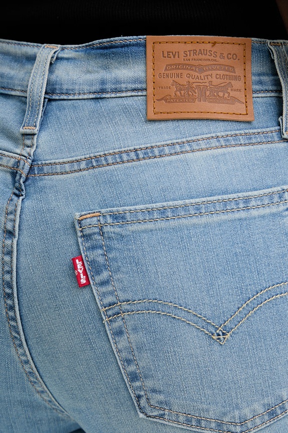 Traperice Levi's 724 HIGH RISE STRAIGHT plava 18883.0441