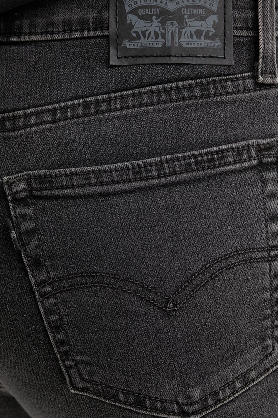 Τζιν παντελόνι Levi's 724 HIGH RISE STRAIGHT γκρί 18883.0458