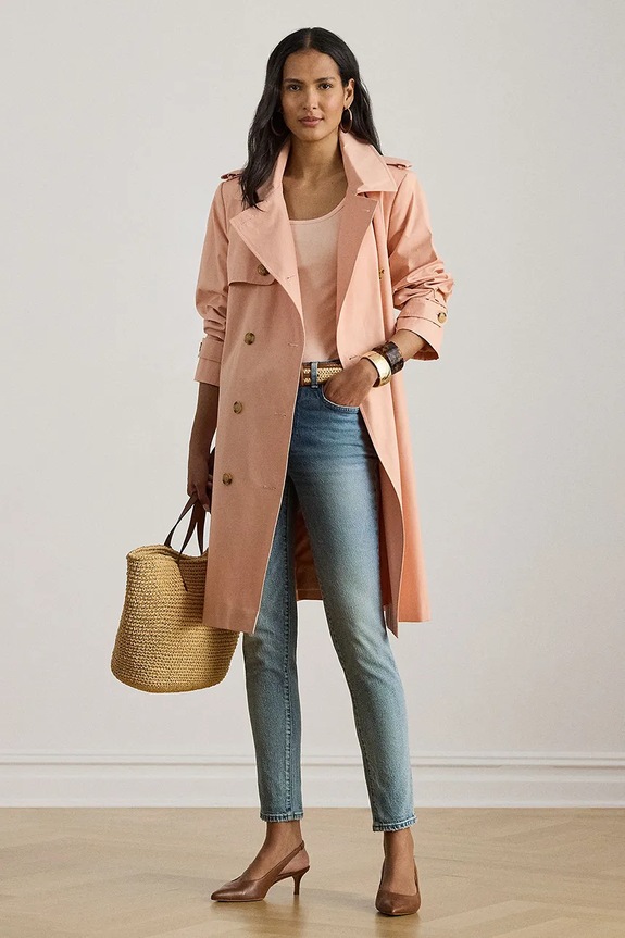 Oblečenie Rifle Lauren Ralph Lauren 200P03645 modrá