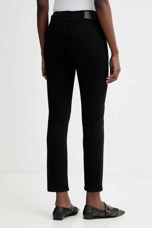 Одежда Джинсы G-Star Midge Slim Straight D02153.B964 чёрный