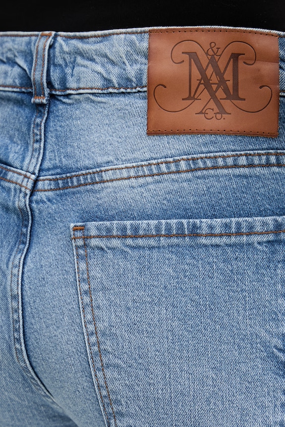 Max&Co. jeansy bootcut damskie MCOSEGGIO 2616181031200 niebieski