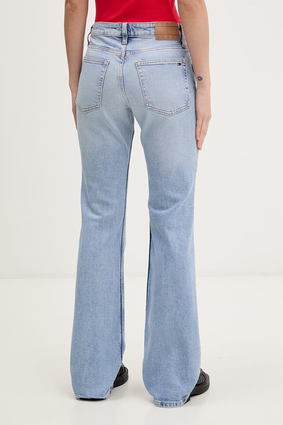 Odzież Tommy Jeans jeansy bootcut dziecięce DW0DW22652 niebieski