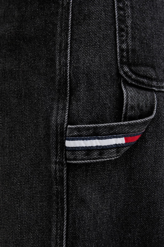 Tommy Jeans ίσια γυναικεία μαύρο DW0DW22713