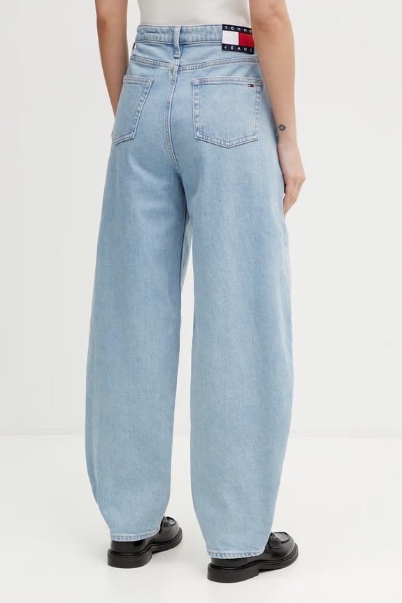Odzież Tommy Jeans jeansy damskie DW0DW22776 niebieski