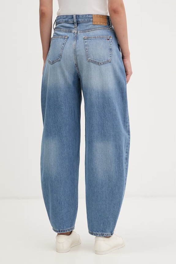 Odzież Tommy Jeans jeansy damskie DW0DW22777 niebieski