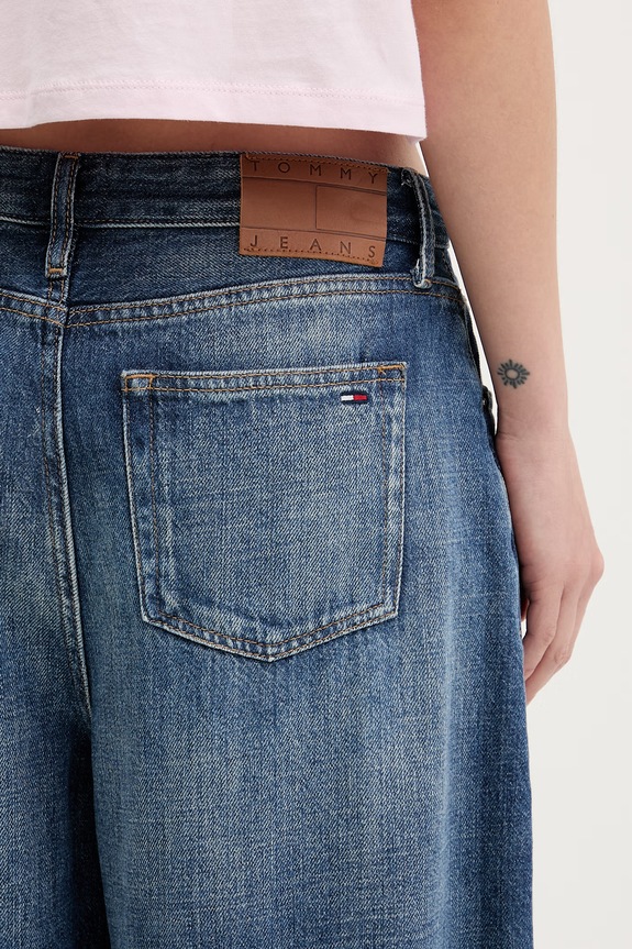 Tommy Jeans jeansy damskie granatowy DW0DW22991