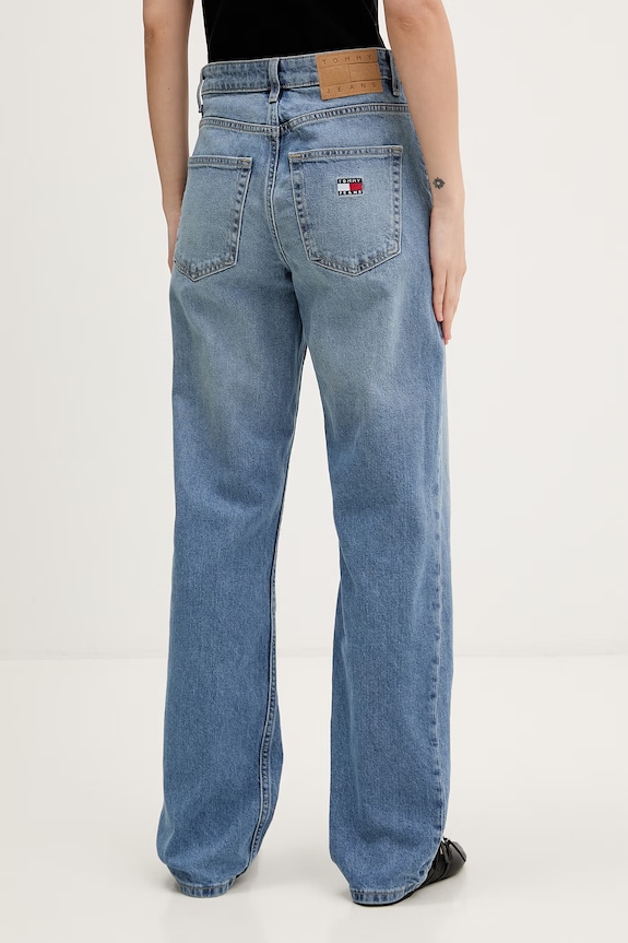 Ρούχα Tommy Jeans τζιν Γυναικεία DW0DW23028 μπλε