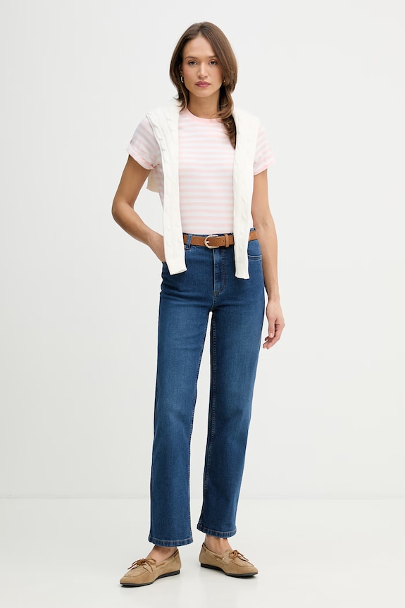 Дънки U.S. Polo Assn. USPA LONG LEG STRAIGHT FIT WUP0104 син SS26