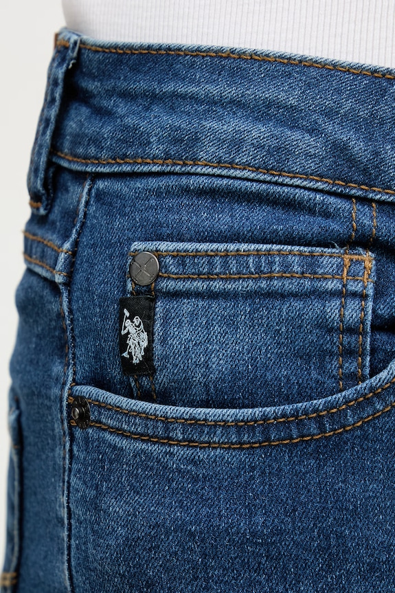 Дънки U.S. Polo Assn. USPA LONG LEG STRAIGHT FIT син WUP0104