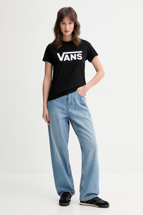 Vans jeansy relaxed fit damskie VN000R4SCDX1 niebieski SS26