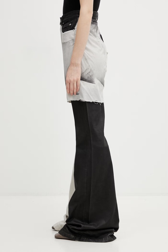 Rick Owens DRKSHDW Bolan traperice za žene DS01F4311.COMW3A crna SS26