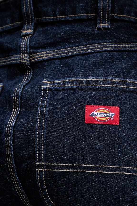 Dickies rifle relaxed fit dámske DK0A883LRIN1 tmavomodrá