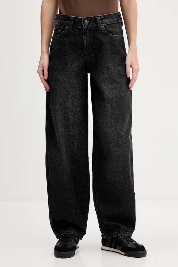 Dickies jeansy damskie czarny DK0A885JL241