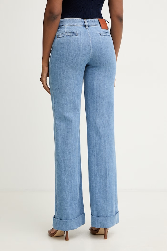 Odzież Missoni jeansy straight damskie DS26SI0L.BW00ZB niebieski