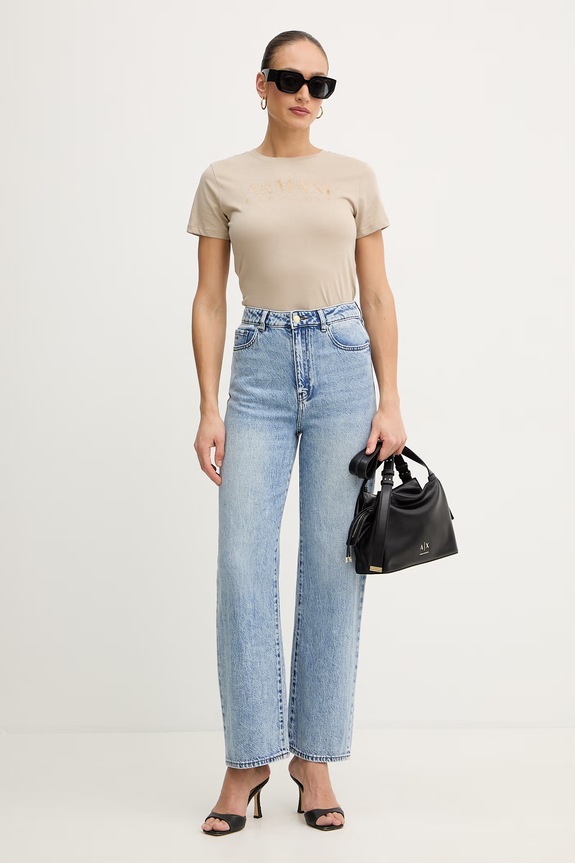 Armani Exchange rifle relaxed fit dámske XW000100.AF21338 modrá SS26