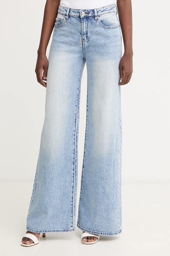 Armani Exchange rifle bootcut dámske modrá XW001184.AF21338