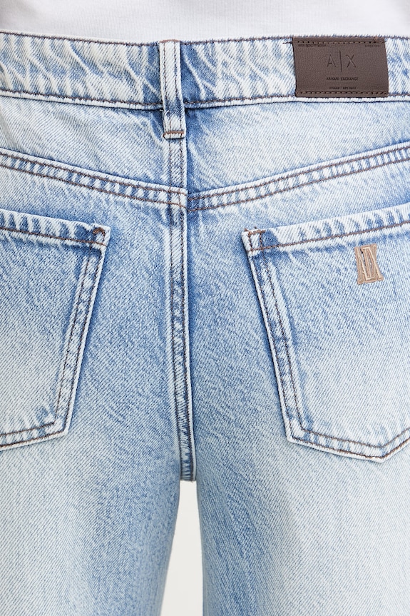 Armani Exchange rifle bootcut dámske modrá XW001184.AF21338