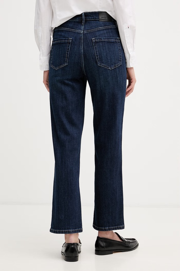 Oblečenie DKNY rifle straight dámske DJ5B4109 tmavomodrá