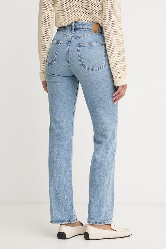Îmbrăcăminte BOSS blugi slim fit pentru femei PARKWAY-SLIM STR 50558752 albastru