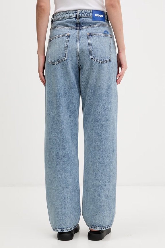 Oblečenie HUGO Blue rifle loose dámske Leni_8_B 50559617 modrá