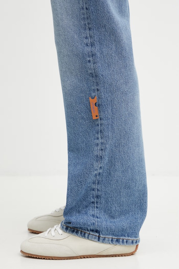 Off-White Susy Denim jeansy straight męskie niebieski 2YA069S26DEN002