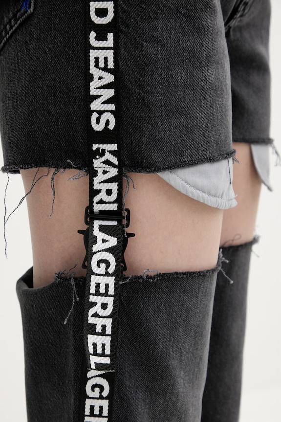 Karl Lagerfeld Jeans jeansy straight damskie B2W10083