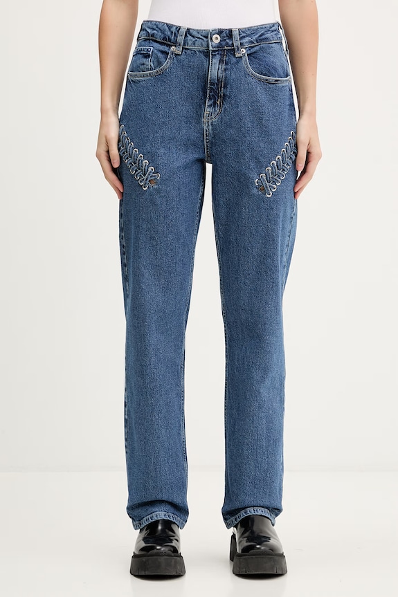 Karl Lagerfeld Jeans blugi Planet friendly albastru B2W10086