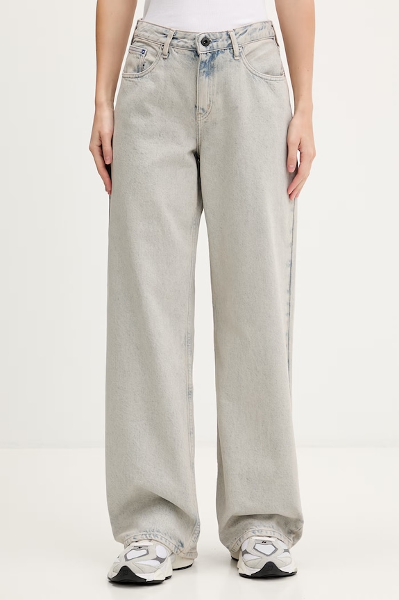 Karl Lagerfeld Jeans blugi Planet friendly albastru B2W10091