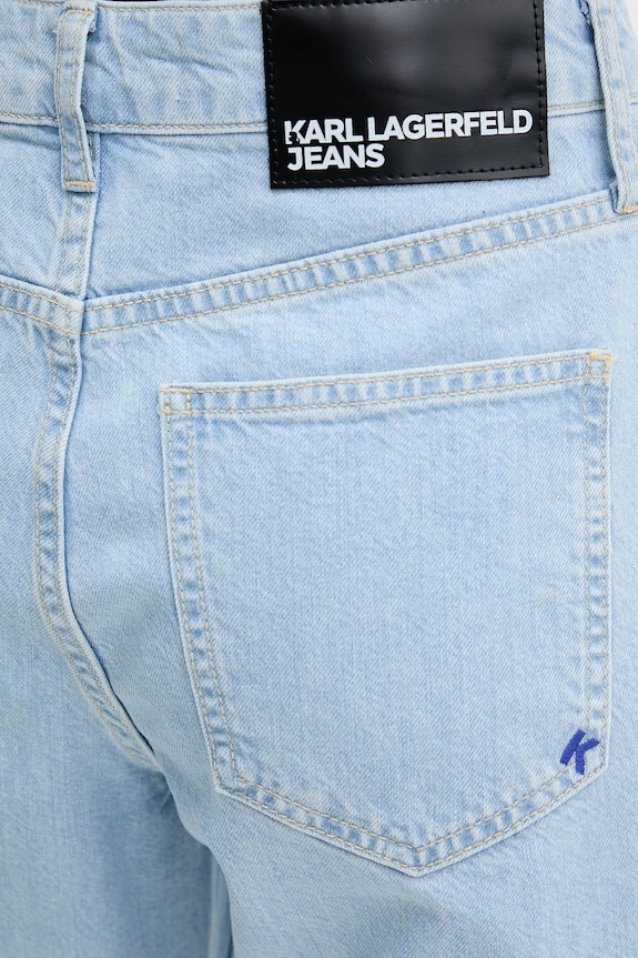 Karl Lagerfeld Jeans rifle mom fit dámske modrá B2W10095