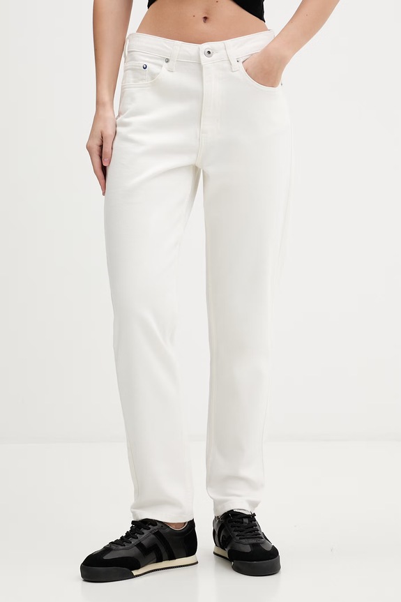 Karl Lagerfeld Jeans mom fit damă bej B2W10096