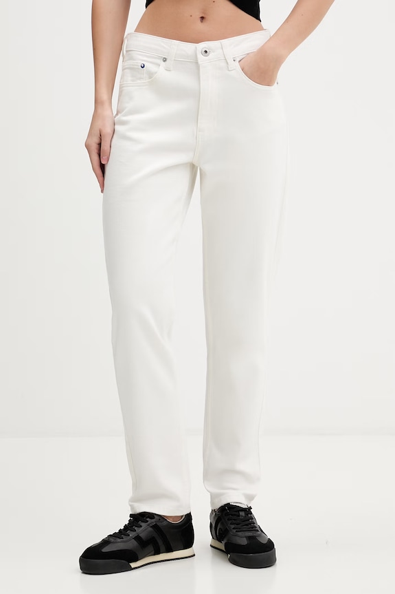 Karl Lagerfeld Jeans mom fit damă bej B2W10096