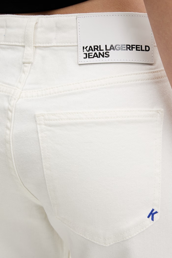 Karl Lagerfeld Jeans mom fit damă bej B2W10096