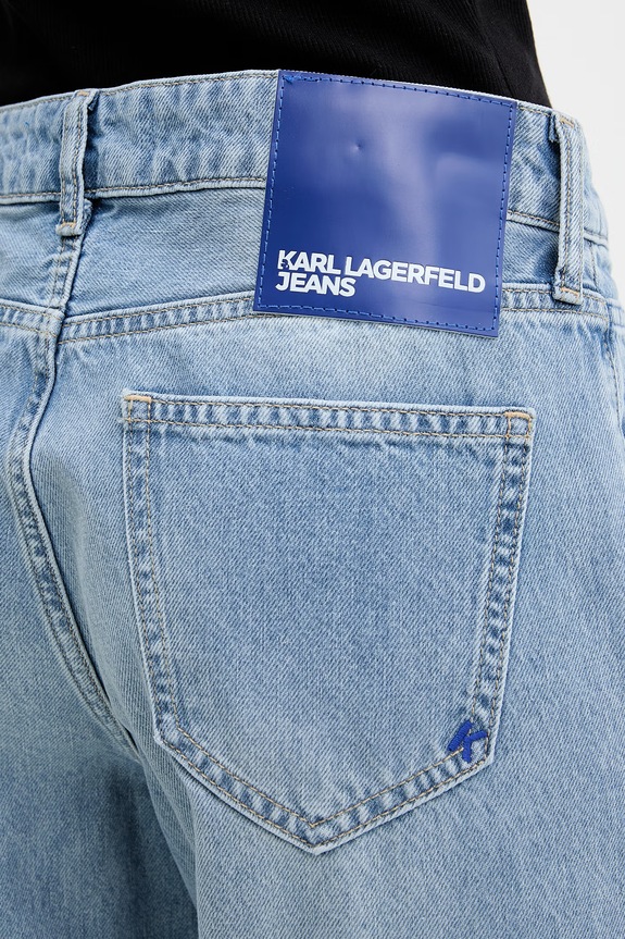 Karl Lagerfeld Jeans rifle dámske modrá B2W10100