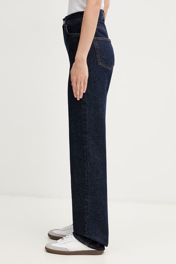 Sporty & Rich джинси straight жіночі PA01578300BL39 темно-синій SS26