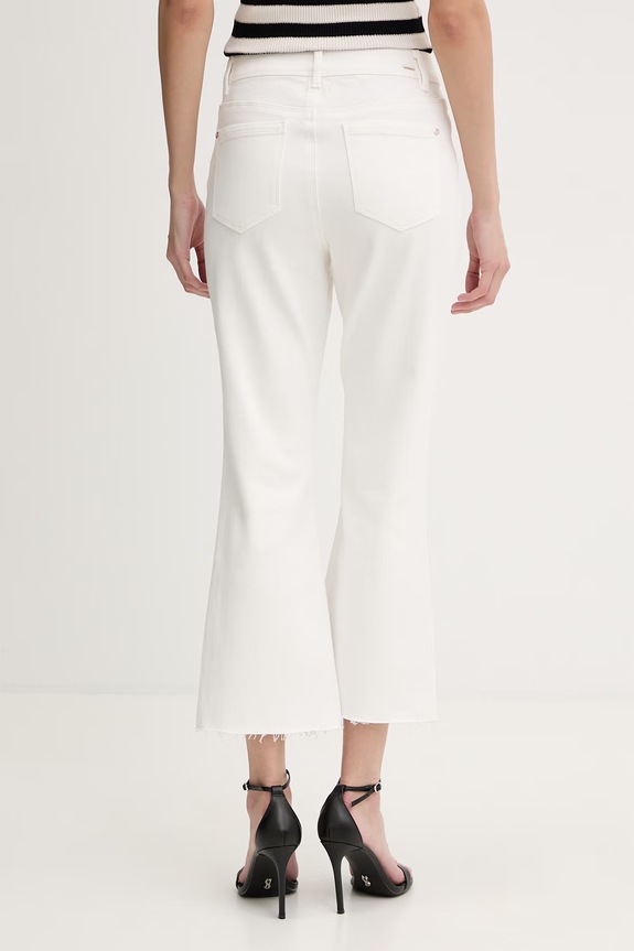 Ρούχα Morgan bootcut Γυναικεία PAKELO1 λευκό