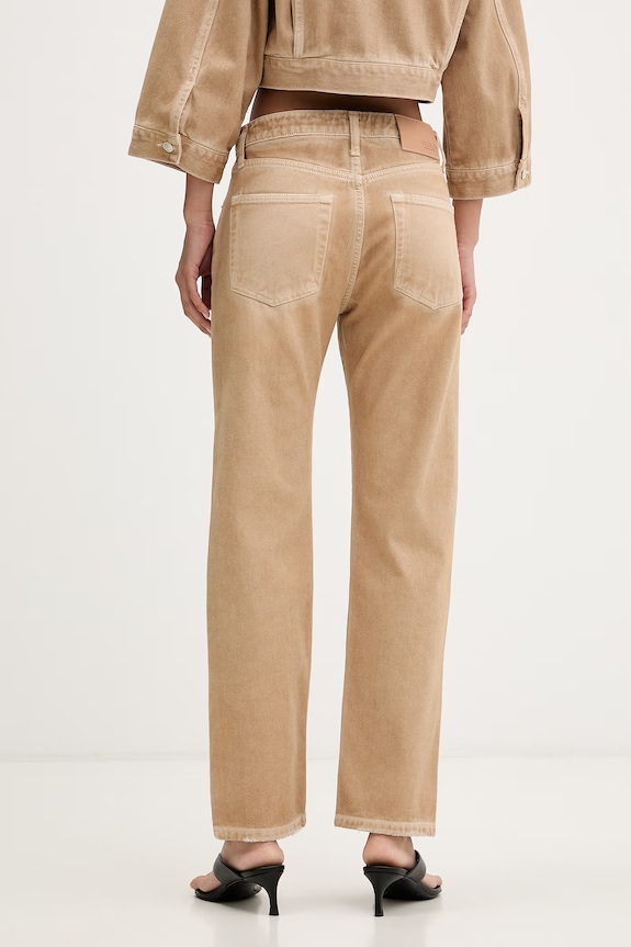 Odzież ViCOLO jeansy regular damskie DAB5112 zielony
