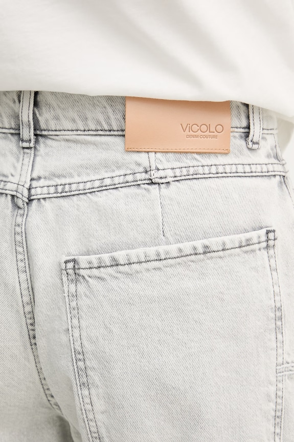 ViCOLO jeansy damskie szary DAB5139