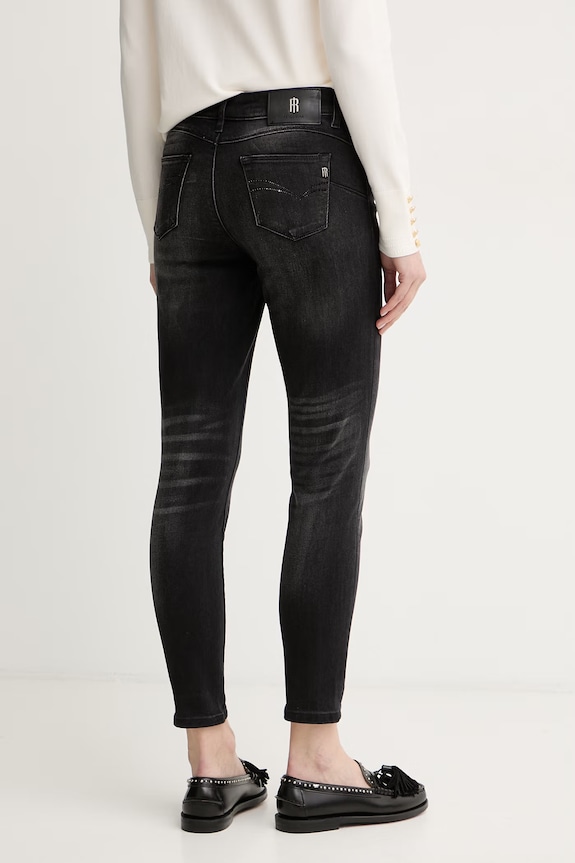 Oblečenie Fracomina rifle slim fit dámske BELLA FP25WV8000D46404 čierna