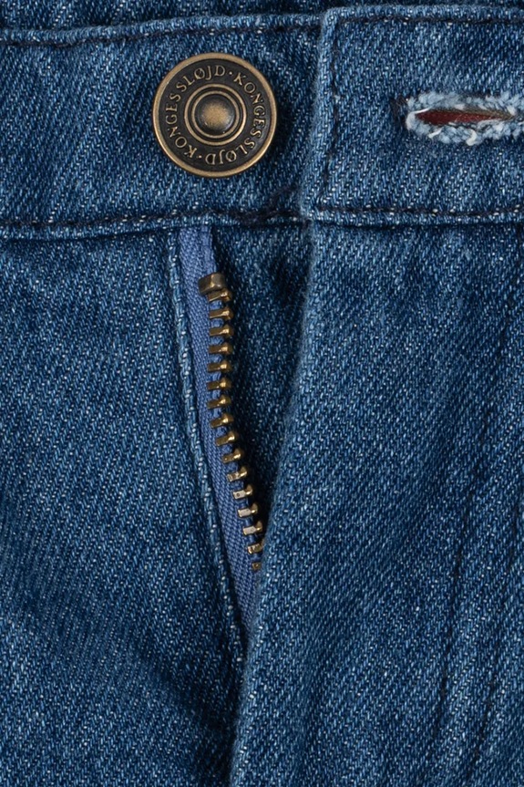 Konges Sløjd jeans per bambini ELBA FLARE JEANS GOTS blu navy KS104394.PreSpring