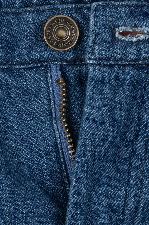 Konges Sløjd jeans per bambini ELBA FLARE JEANS GOTS blu navy KS104394.PreSpring
