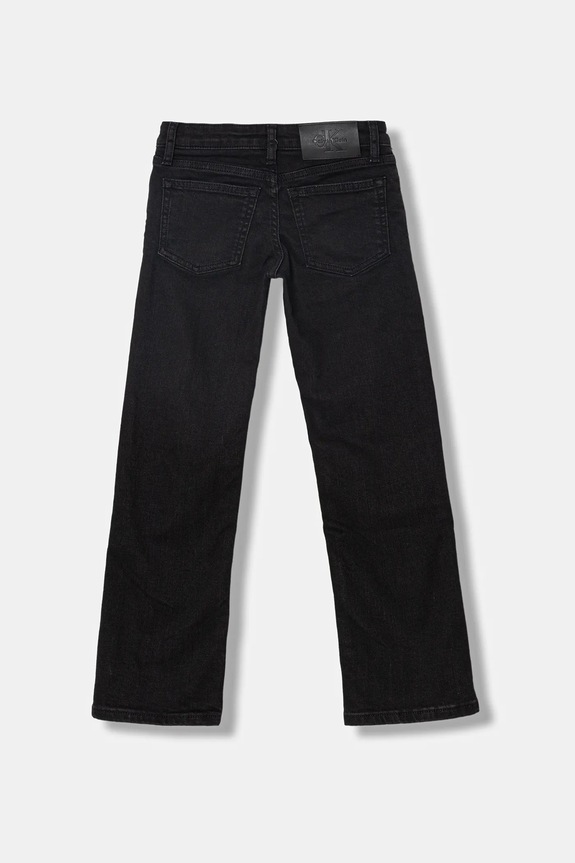 Calvin Klein Jeans jeans copii MR STRAIGHT IG0IG03054.128.176.PPY2 negru SS26