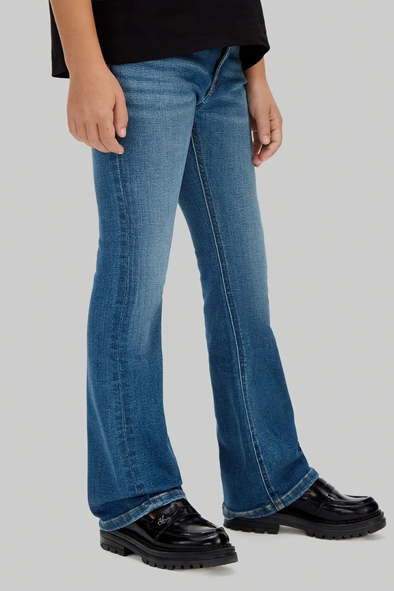 Κοριτσίστικα Παιδικά τζιν Calvin Klein Jeans MR FLARE IG0IG03087.128.176.PPY2 μπλε
